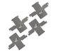 Brembo A02290 Remvoeringset, 4 stuks