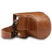 MegaGear MG1606 Leica D-Lux 7 Ever Ready Echt Lederen Camera-Case met Draagriem - Bruin