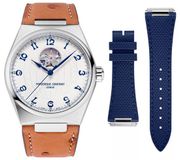 Frédérique Constant Highlife Heart Beat FC-310AN4NH6 Horloge - Leer - Bruin - Ø 41 mm