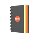 Collins Debden Delta Academic 2023-24 A5 Week To View Mid Year Diary Planner School, College of University Term Journal - Augustus 2023 tot augustus 2024 - Oranje - FP53M.44-2324