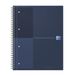Oxford International schrijfblok & schrift A4+ 80 vel Donkerblauw