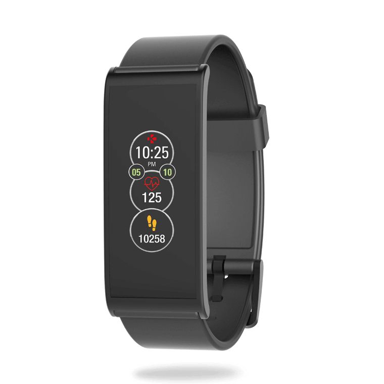 MyKronoz ZeFit4 HR Activity Tracker - Black