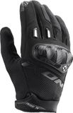 Ixon Rise TX Motorhandschoenen - Zwart/wit - Maat L