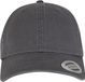 Flexfit - Casquette ajustée à profil bas lavée - Gris