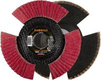 Rhodius 210644 VISION SPEED Lamellenschijf Diameter 125 mm Boordiameter 22.23 mm RVS 1 stuk(s)