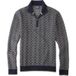 OLYMP Casual Regular Fit Trui ritssluiting marine, Effen