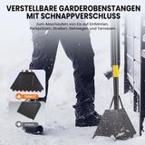 Merkloos 152.4 cm lange ergonomische sneeuwschuiver