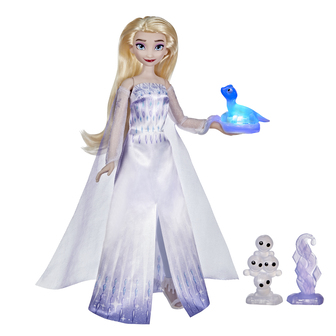 Hasbro Frozen 2 Pratende Elsa en Vrienden - Franstalige Pop - Hasbro