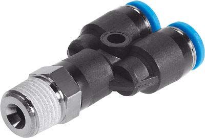 Festo 186181 QSY-G1/4-6 Push-In Y-fitting (10-pack) - 0743270114373