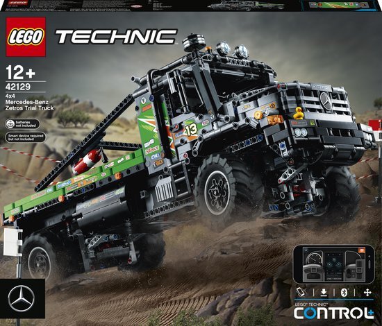 lego Technic 42129 4x4 Mercedes-Benz Zetros Trial Truck