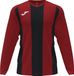 Joma Pisa II Voetbalshirt Lange Mouw Kinderen - Rood / Zwart | Maat: 164