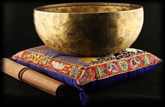 Yogi & Yogini Klankschaal Nada Yoga - bruin - metaal