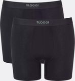 sloggi men EVER Ease Short 2P Heren Onderbroek - Zwart -