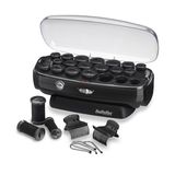 BaByliss Thermo Ceramic Rollers Haarstijlset - Zwart/RVS