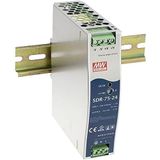 MEAN WELL SDR-75-24 75W 24V 3,2A Hutrails voeding DIN-RAIL