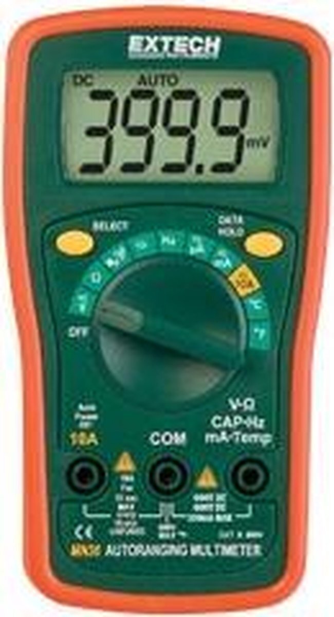 EXTECH MN36: Digitale Mini Multimeter