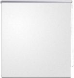 vidaXL Rolgordijn verduisterend 84,4 x 175 cm stofbreedte 80 cm wit