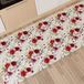 PETTI Artigiani Italiani - Keukentapijt, loper, keukenloper, antislip en wasbaar, 52 x 240 cm, bloemenpatroon 07, 100% Made in Italy