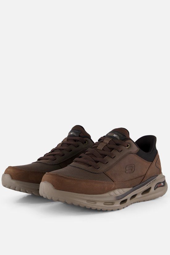 Skechers ARCH FIT ORVAN - MOXLEY Heren Instappers - Donkerbruin