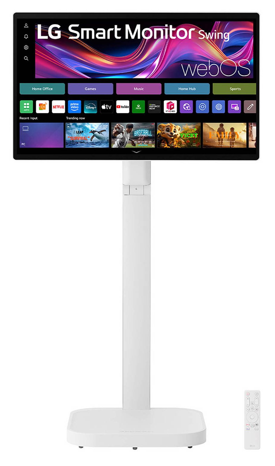 LG 32U889SA-W 31.5" 4K UHD Touchscreen Monitor - White