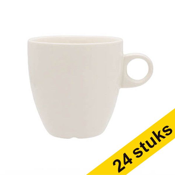 White label Grocier Cafe Latte kopje 28 cl (24 stuks)