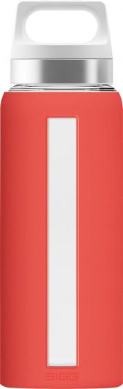 SIGG drinkfles Dream Scarlet 0,65 liter 7,6 cm glas rood