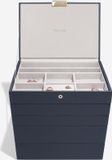 Stackers Pebble Navy Sieradendoos