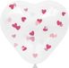 Folat Ballonnen harten confetti (4 stuks)