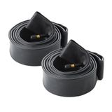Fischer Fietsbinnenband X2 breed in 27,5 inch, ETRTO-norm: 40/62-584, autoventiel, 2 stuks, zwart