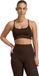 Adidas Performance Adidas All Me Light Support Rib Long Line Beha - Dames - Bruin