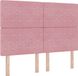 vidaXL Boxspring bed met matras Roze 160 x 200 cm Fluweel