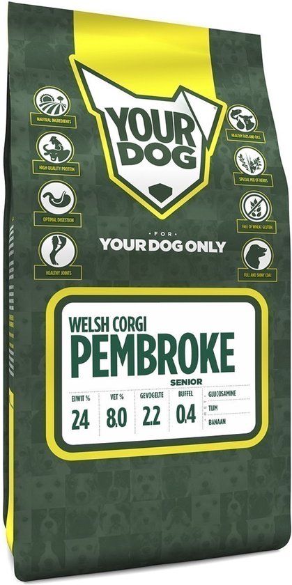 Yourdog welsh corgi pembroke senior - 3 KG