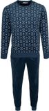 Pastunette - Blue Comfort - Pyjama - Velours Fleece - Blauw - Maat S