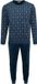 Pastunette - Blue Comfort - Pyjama - Velours Fleece - Blauw - Maat S