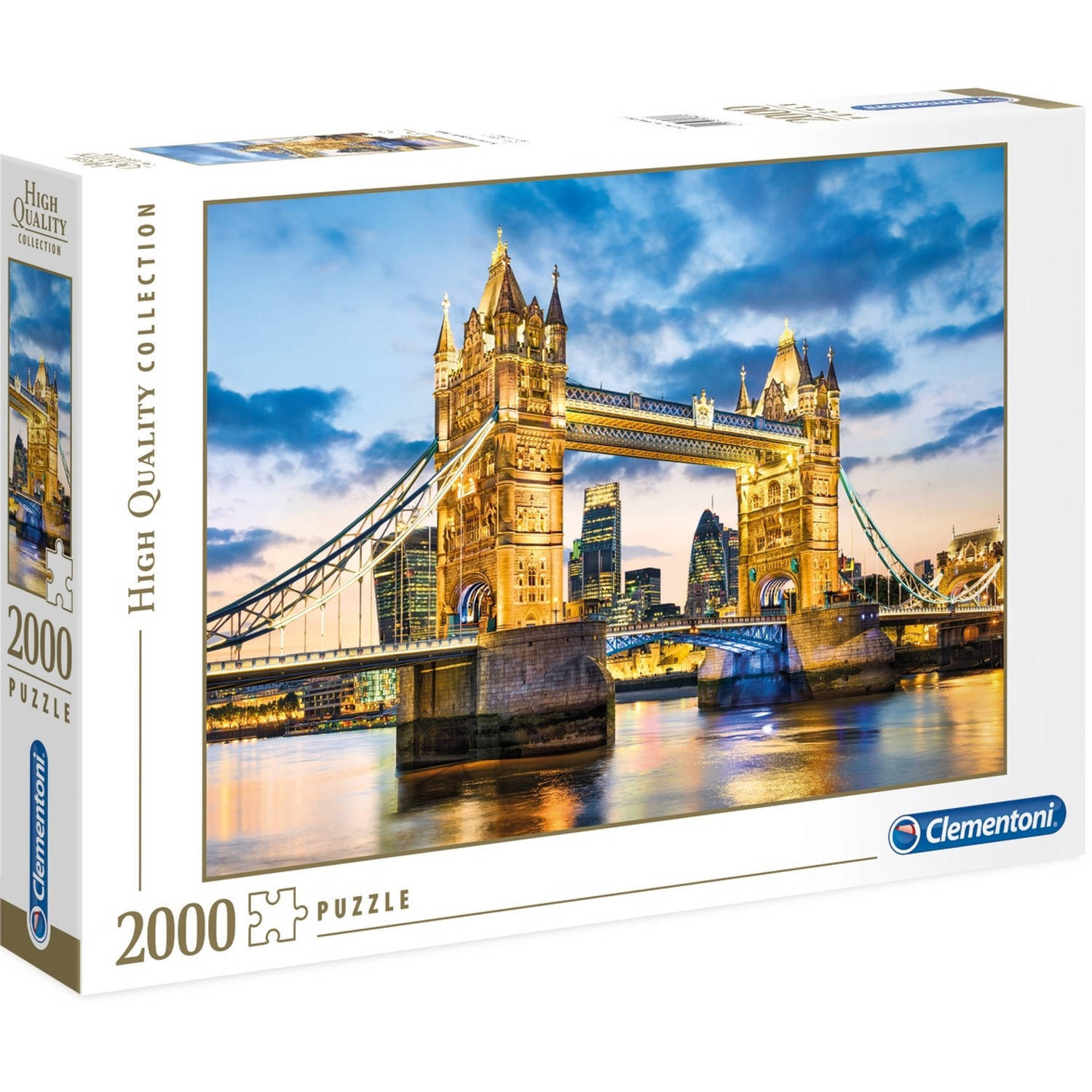 Clementoni legpuzzel Tower Bridge 2000 stukjes