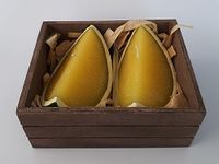 Set Citroen Kaarsen Set 2 stuks 10 cm