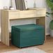 Maison Exclusive - Tabouret vert foncé, 61 x 41 x 40 cm