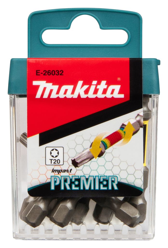 Makita Accessoires Makita Impact Premier Slagschroefbit T20x50mm 10st - E-26032