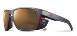 Julbo Shield Reactiv High Mountain 2-4 Lunettes de soleil, noir/orange