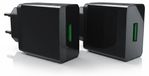 Chargeur USB set de 2 pièces avec Quick Charge 3.0