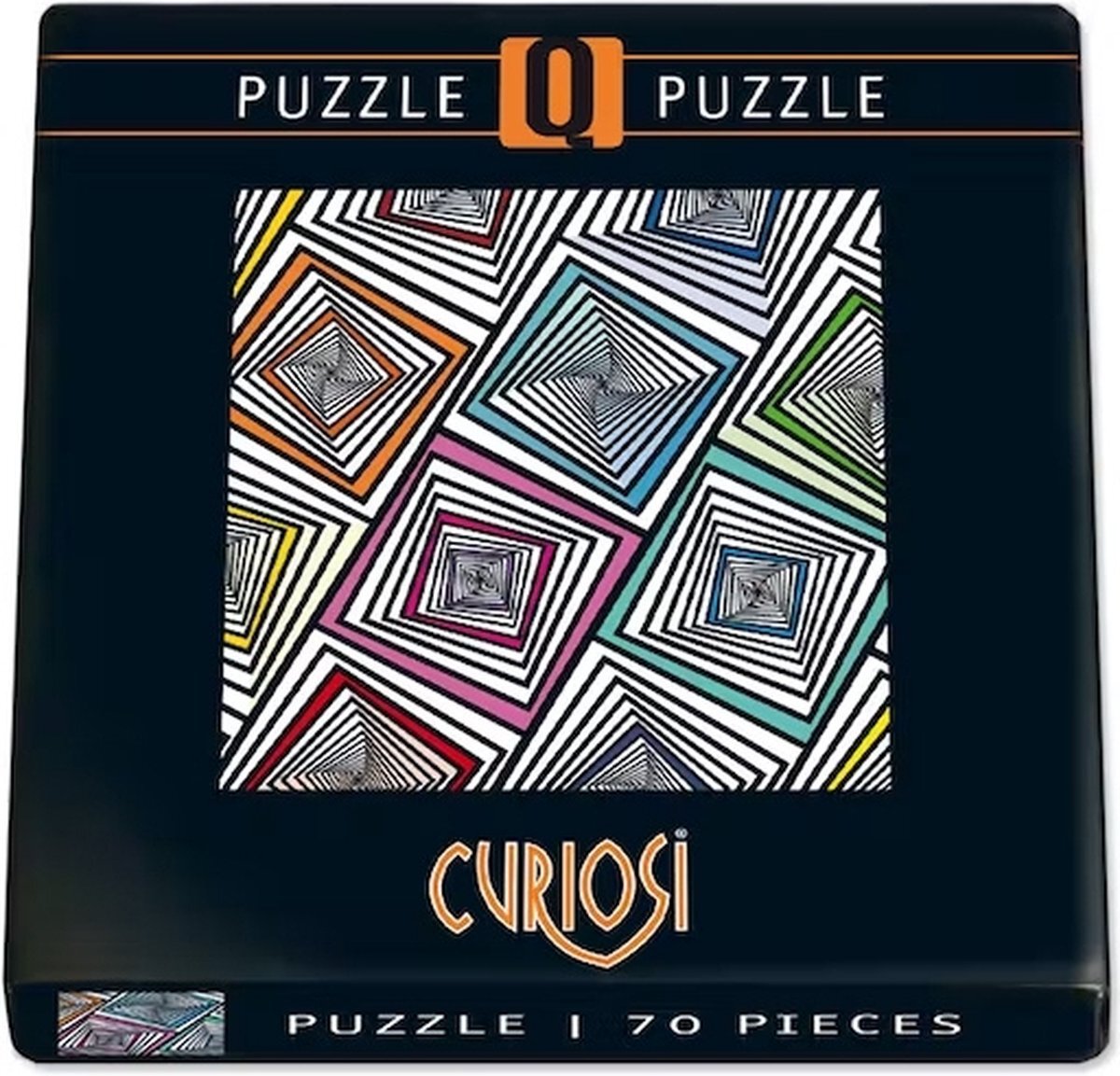 Curios Curiosi Q-puzzel (moeilijke stukjes) - Pop 4 (70 st.)