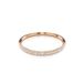 Swarovski Meteora Armband Rosé Goudkleurig Wit Kristal 17.3 cm