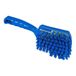 Maya Professional Tools 90548-2 steelborstel met bevestigingssysteem, hars, harde borstelharen, FBK/levensmiddelhygiëne, 275 mm x 70 mm, blauw