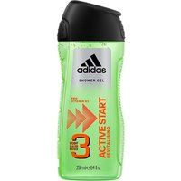 Adidas 3-in-1 Active Start Douchegel - 250ml