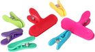 Merkloos / Sans marque NO BRAND Set van 7 transparante vershoudclips