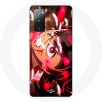 Maniacase Hoesje voor Samsung Galaxy S20 FE Tanjiro Demon Slayer Kimetsu no Yaiba en colère