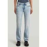 G-Star G-Straight Wmn Dames Jeans W31 X L34 Sun Faded Blue Galena