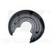 NK Déflecteur, Disque de frein 2347127 Vw 7d0 615 611 B