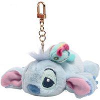 Lilo & Stitch Pluche Sleutelhanger SZSMART P02: Blauwe Steek
