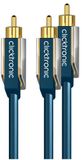 ClickTronic 7.5m Subwoofer audio kabel Blauw